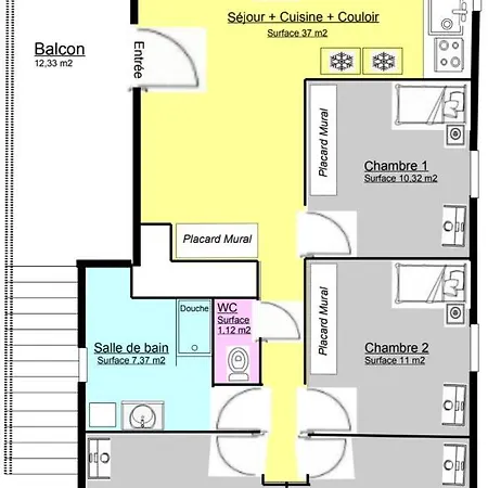 K&n - Maison à Partager Avec D'autres Voyageurs - Privée - Jardin - Balcon * Vaulx-en-Velin